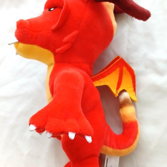 Stumble Guys Inferno Plush Dragon Red and Yellow 8" - Picture 3 of 14